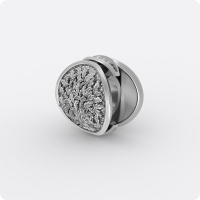 Шарм Древо Дуб из серебра